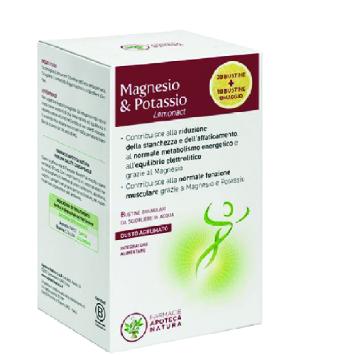 Foto MAGNESIO E POTASSIO APOTECA NATURA